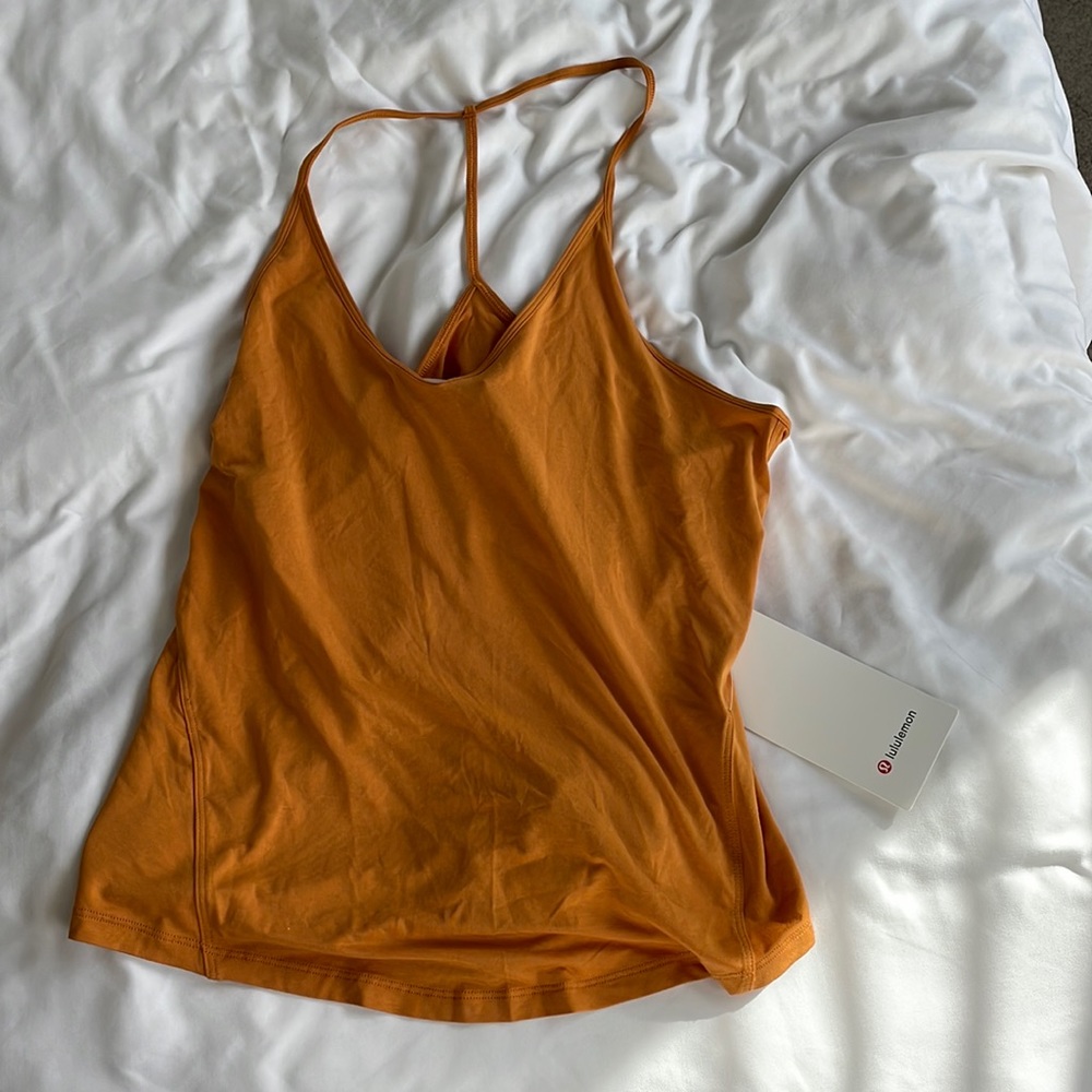 Lululemon modal-silk yoga tank